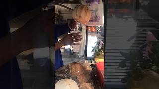 Fantastic skill cut peeling subscribe coconut fruit coconutfruit food [upl. by Haek]