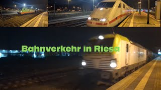 Bahnverkehr in Riesa Flixtrain [upl. by Signe]