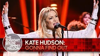 Kate Hudson Gonna Find Out  The Tonight Show Starring Jimmy Fallon [upl. by Kolva]