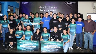 Premian a estudiantes de la UNANManagua por su participación en el Hackathon Nicaragua 2024 [upl. by Care]