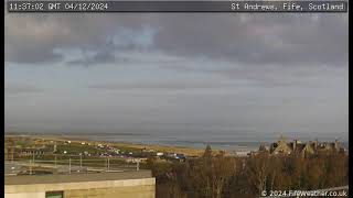 4 December 2024  St Andrews WeatherCam Timelapse [upl. by Asinet]