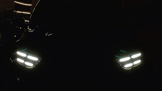 New Kia Stonic  detailed review at night DRL  head lights [upl. by Asilem]