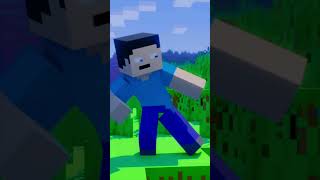 TOXIC FRIEND shorts minecraft animation [upl. by Lerim]