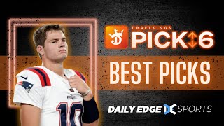 NFL DRAFTKINGS PICK6 PICKS  SUNDAY LONDONG GAME WEEK 7  10202024 [upl. by Moyna]