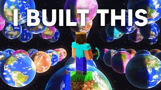 How I Built Infinite Universes in Minecraft [upl. by Swen980]