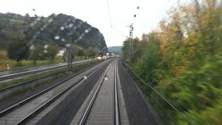 HD720cam  Führerstandsmitfahrt  Königswinter  Linz  Ehrenbreitstein [upl. by Cordell]