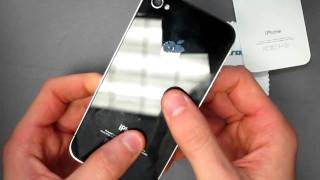 iPhone 4 Back Cover Replacement Directions Zeetron [upl. by Hafinah]