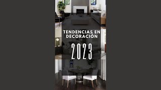 📈 10 TENDENCIAS DISEÑO de INTERIORES Para Este 2023 [upl. by Udenihc]