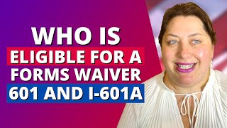 Applying For a Waiver of Inadmissibility  Difference between I601 and I601A waiver [upl. by Neeloc684]