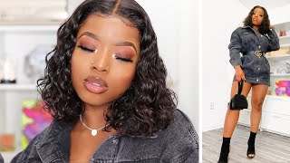 GRWM SEXY DATE NIGHT BROWN SMOKEY NEUTRAL makeup  Rihanna Inspired Outfit [upl. by Fish]