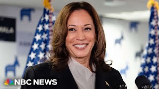 WATCH Harris delivers remarks in Indianapolis  NBC News [upl. by Cayla]