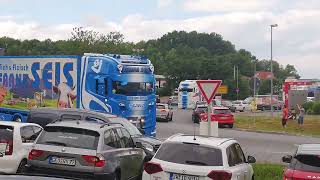 Truckertreffen Geiselwind 2022 [upl. by Htiekal]