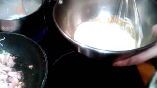 Faire des spaghetti carbonara  Recette sauce [upl. by Oiragelo292]