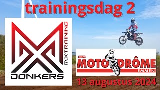 Trainingsdag 2 Donkers MX training 13 augustus 2024 Emmen [upl. by Eardnaed]