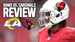 Rams vs Cardinals Week 2 Game Review  PFF [upl. by Einotna]