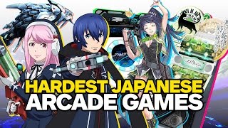 7 Hardest Japanese Arcade Games [upl. by Eliath736]