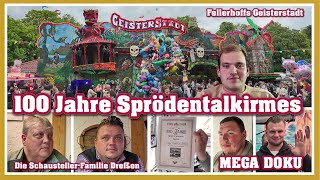 MEGA DOKU 100 Jahre Krefelder Sprödentalkirmes Fellerhoffs Geisterstadt SchaustellerFamilie Dreßen [upl. by Sivrad]