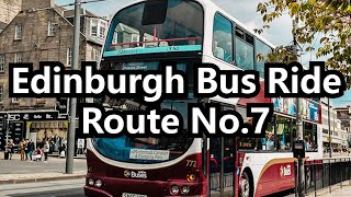 4K Edinburgh Bus Ride  Scotland  From Newington to Newhaven [upl. by Eanil805]