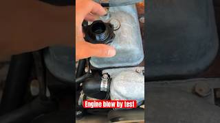 Engine blow by cap test How to check blow by fj40 fj60 landcruiser blowbytest [upl. by Adihahs118]