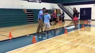 Adapted Physical Education with UNCWs transition group and Hoggard High schools EC class [upl. by Attenyw914]