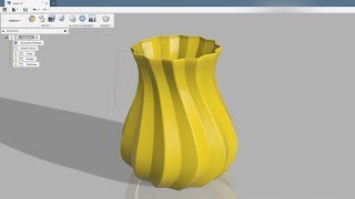 Fusion 360  Vase [upl. by Rheims491]