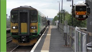 Trains at Kempston Hardwick [upl. by Htbazile]