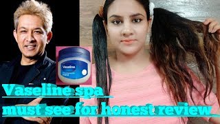 Vaseline hair spa Review Jawed Habibs 😱How to removewash Vaseline out of your hair [upl. by Finnegan]