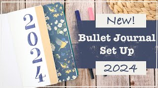 2024 New Bullet Journal Set Up  Plan With Me  Beginner Friendly [upl. by Aenel]