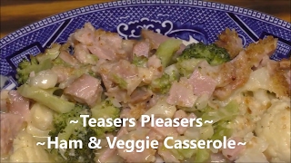 Ham amp Veggie Casserole [upl. by Annahgiel290]