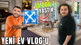 MESUT CAN TOMAY YENİ EV VLOG  15000 TL Yastık MesutCanTomay [upl. by Pavlov8]