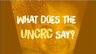 UNCRC part 3 What does the UNCRC say [upl. by Neil963]