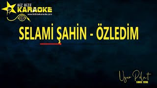 Selami Şahin  Özledim  Karaoke  Md Altyapı  Cover  Lyrics  HQ [upl. by Ycrep]