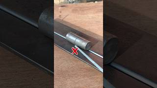 tips for welding door hinges on the correct metal media [upl. by Lleder710]