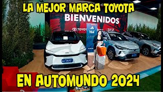 AUTOMUNDO 2024 CON LA MEJOR MARCA DE AUTOS Y CAMIONETAS TOYOTA [upl. by Nettirb]