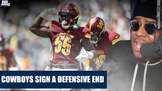 ✭ The Dallas Cowboys sign defensive end KJ Henry [upl. by Critchfield138]