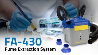 Hakko FA430 Fume Extraction System by American Hakko [upl. by Ardnosak]