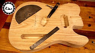 Micawber telecaster build part 3 [upl. by Shalna]