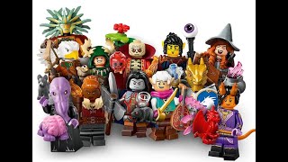 Распаковка LEGO Dungeons amp Dragons Minifigures [upl. by Yrolg]