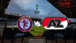 Aston Villa vs AZ Alkmaar vs live stream watch along w AVFCStatto [upl. by Fortin]