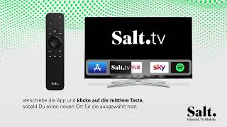 2 Apps auf Apple TV neu anordnen [upl. by Ultan]