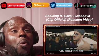 Soolking ft Gazo  Casanova Clip Officiel  REACTION [upl. by Ecirtemed819]