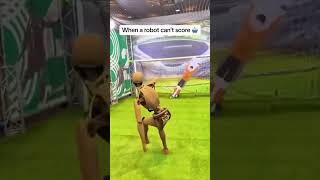 Robot And Man Are In Ground 😱🔥football unluckyboy soccer trending shorts shortsvideo [upl. by Vergos520]