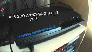 Ps3 Slim making Weird Noise from Disc Drive [upl. by Ecerahc]