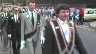 Portadown 13th July Parade 1988 [upl. by Aronid]