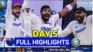 INDIA VS NEWZEALAND full highlights match TODAY rohit Sharma Virat Kohli full video 📸 cricket [upl. by Glaser]