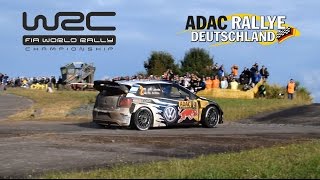 WRC Germany  Baumholder Panzerplatte Jump and Moselland Vineyards [upl. by Evvy934]