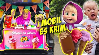 MOBIL ES KRIM KELILING MASHA BAYI NANGIS PENGEN ES KRIM  CnX Adventurers [upl. by Singer450]