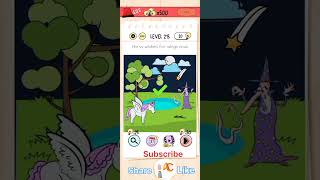 Brain test game Level 215 Horses wishes for wings now braintesthack foryoushorts level215 [upl. by Lenox651]