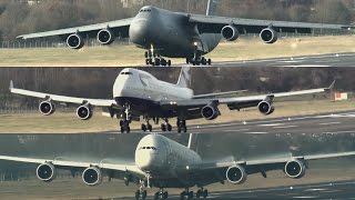 MultiWheeled Monsters C5M 747 amp A380 [upl. by Ajaj396]