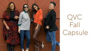 Fall Wardrobe Staples 🍂🍁  QVC Capsule Collections [upl. by Llerdna]